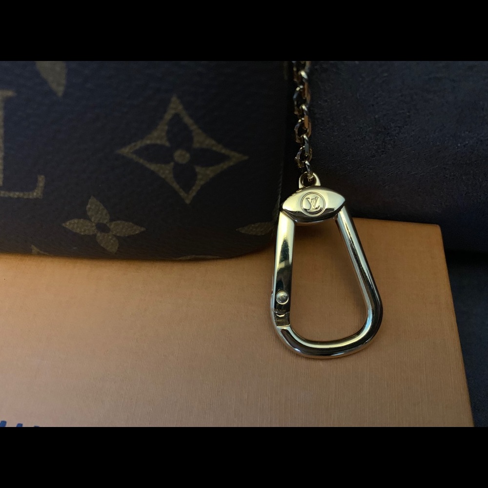 BNIB Louis Vuitton Monogram Canvas Key Pouch - Picture 5 of 5
